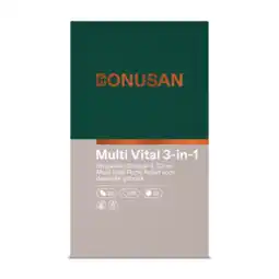 De Online Drogist Bonusan Multi Vital 3-in-1 Tabletten 84ST aanbieding