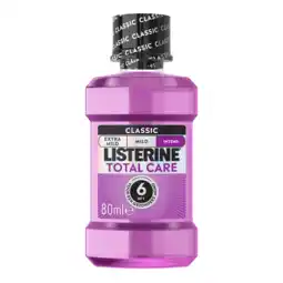 De Online Drogist Listerine Total Care Tandbescherming Mondspoeling Mini 80ML aanbieding