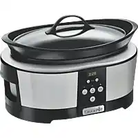 Amazon Crock-Pot SCCPBPP605-050 slow cooker / digitale countdowntimer aanbieding