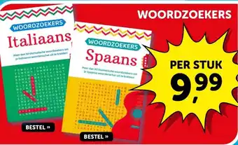 Boekenvoordeel WOORDZOEKERS aanbieding