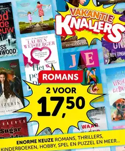 Boekenvoordeel ROMANS aanbieding