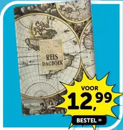 Boekenvoordeel Travel REIS DAGBOEK aanbieding