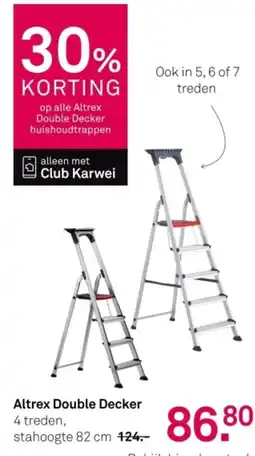 Karwei Altrex Double Decker aanbieding