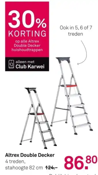 Karwei Altrex Double Decker aanbieding