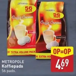 ALDI Metropole koffiepads aanbieding