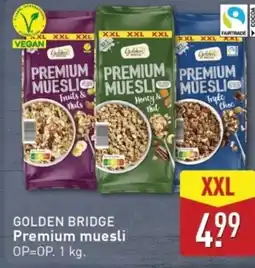 ALDI Golden ridge Premium Muesli aanbieding