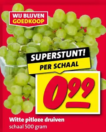 Nettorama Witte pitloze druiven aanbieding