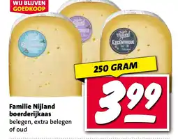 Nettorama Familie Nijland boerderijkaas aanbieding