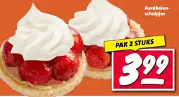 Nettorama Aardbeien schelpjes aanbieding