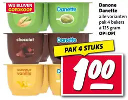 Nettorama Danone Danette aanbieding