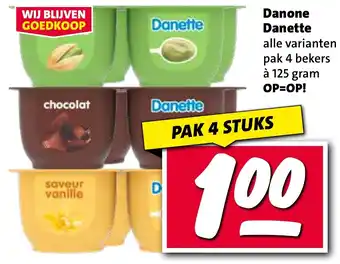 Nettorama Danone Danette aanbieding