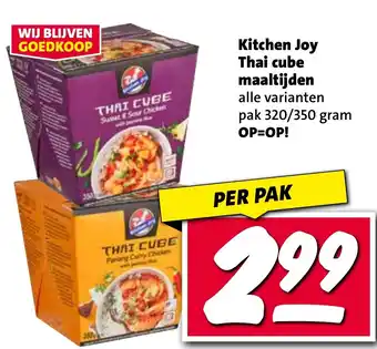 Nettorama Kitchen Joy Thai cube maaltijden aanbieding