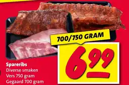 Nettorama Spareribs aanbieding