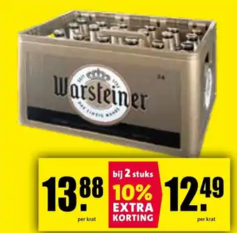 Nettorama Warsteiner aanbieding