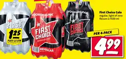 Nettorama First Choice Cola aanbieding