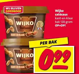 Nettorama Wijko satésaus aanbieding