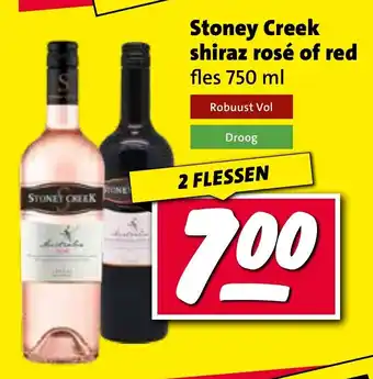Nettorama Stoney Creek shiraz rosé of red aanbieding