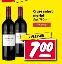 Nettorama Cruse select merlot aanbieding