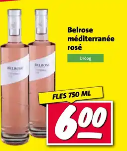 Nettorama Belrose méditerranée rosé aanbieding