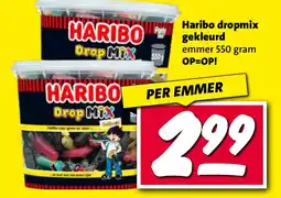 Nettorama Haribo dropmix gekleurd aanbieding
