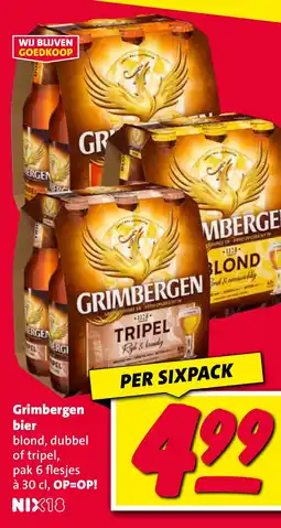 Nettorama Grimbergen bier aanbieding