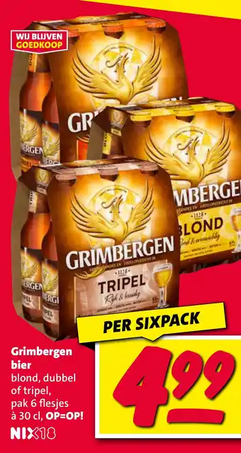 Nettorama Grimbergen bier aanbieding