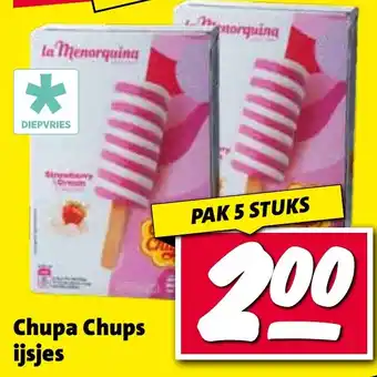 Nettorama Chupa Chups ijsjes aanbieding