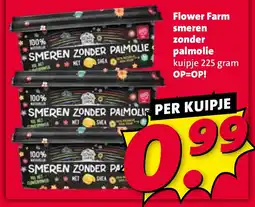 Nettorama Flower Farm smeren zonder palmolie aanbieding