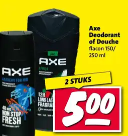Nettorama Ахе Deodorant of Douche aanbieding