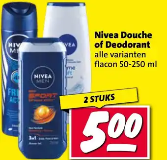 Nettorama Nivea Douche of Deodorant aanbieding