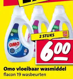 Nettorama Omo vloeibaar wasmiddel aanbieding