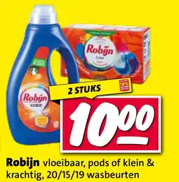 Nettorama Robijn vloeibaar, pods of klein & krachtig aanbieding