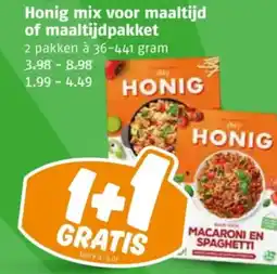 Poiesz Honig mix voor maaltijd of maaltijdpakket aanbieding