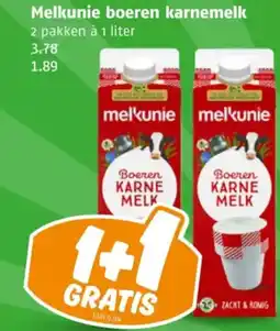 Poiesz Melkunie boeren karnemelk aanbieding
