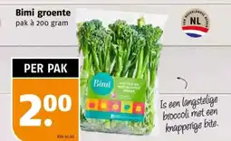 Poiesz Bimi groente aanbieding