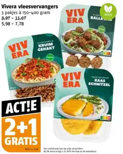 Poiesz Vivera vleesvervangers aanbieding