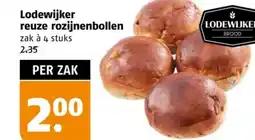 Poiesz Lodewijker reuze rozijnenbollen aanbieding