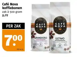 Poiesz Café Nova koffiebonen aanbieding