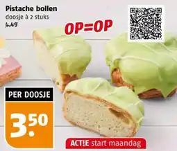 Poiesz Pistache bollen aanbieding