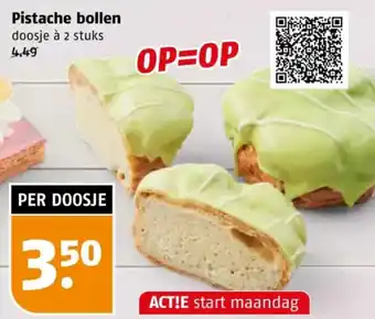 Poiesz Pistache bollen aanbieding