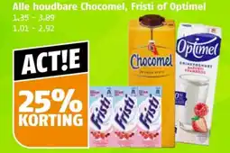 Poiesz Alle houdbare Chocomel, Fristi of Optimel aanbieding
