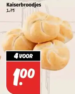 Poiesz Kaiserbroodjes aanbieding