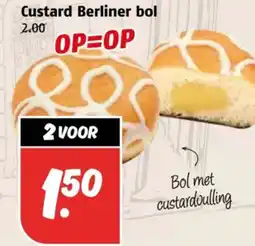 Poiesz Custard Berliner bol aanbieding