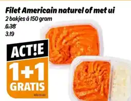 Poiesz Filet Americain naturel of met ui aanbieding