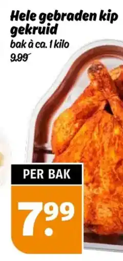 Poiesz Hele gebraden kip gekruid aanbieding