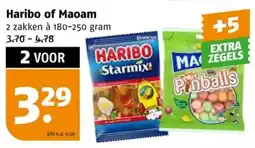 Poiesz Haribo of Maoam aanbieding