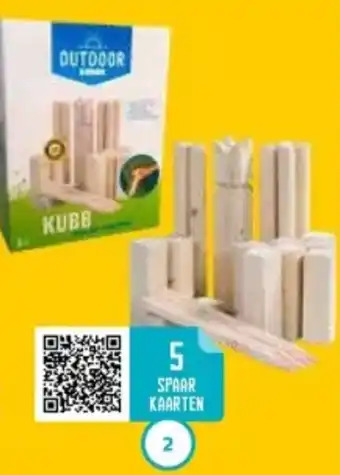 Poiesz Kubb Game aanbieding