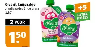 Poiesz Olvarit knijpzakje aanbieding