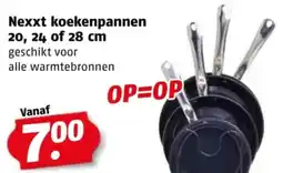 Poiesz Nexxt koekenpannen aanbieding