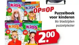 Poiesz Puzzelboek voor kinderen aanbieding